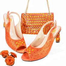 Load image into Gallery viewer, Italian Shoes And Bag Sets HJK1-1