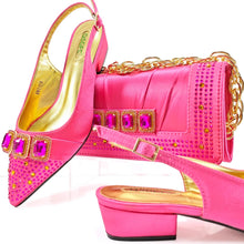 Load image into Gallery viewer, Lastest Italian Style Ladies Shoes with Matching Bag Set HMP1-9