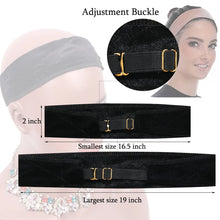 Load image into Gallery viewer, New Invisible Wig Hair Band Plussign Wig Grip Headband For Lace Frontal Wigs 1Pcs/Lot Nude Non-Slip Velvet Wig Band To Hold Wig