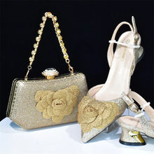 Load image into Gallery viewer, Italian Shoes And Bag Sets For Evening Party HAB1-16