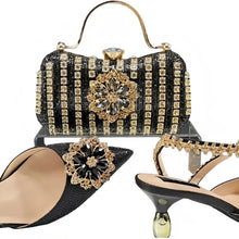 Load image into Gallery viewer, Lastest Italian Ladies Shoes with Matching Bag Set HKK1-62