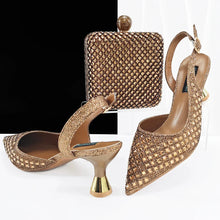 Load image into Gallery viewer, Lastest Italian Design Ladies Shoes with Matching Bag Set HZS1-1