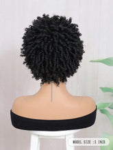Load image into Gallery viewer, Short Afro Faux Dreads Wig | Heat Resistant Synthetic Braids | Unisex Wig for Black Women &amp; Men