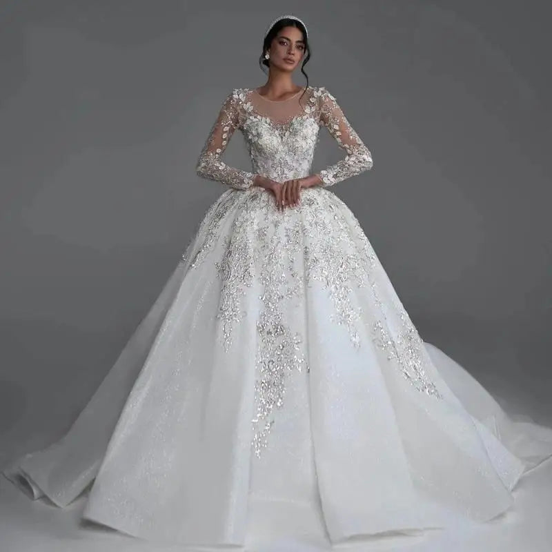 Luxurious Beautiful Wedding Dress EDW231