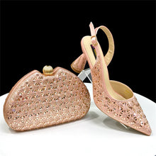 Load image into Gallery viewer, Elegant Italian Design Women's Shoes and Bag Set EDS45