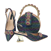 Load image into Gallery viewer, Newest Style Platform Shoes and Matching Bag Set JH654