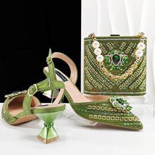 Load image into Gallery viewer, Hot Matching Women Shoe and Bag Set EDHFG1-1