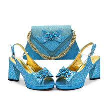 Load image into Gallery viewer, New Italian Shoe and Bag Set New HCV1-2