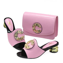 Load image into Gallery viewer, Latest Fashion Slippers and Bags Set EDZ564