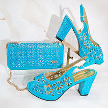 Load image into Gallery viewer, Italian Shoes And Bag Sets HG1-1