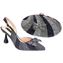 Load image into Gallery viewer, Women's High Heels And Exquisite Clutch Bag Set RT453