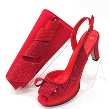 Load image into Gallery viewer, Latest Italian African Shoes And Bag Sets ED117