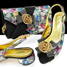 Load image into Gallery viewer, Italian Shoes With Matching Bags HQS1-4