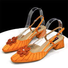 Load image into Gallery viewer, Italian Fashion Women's Elegant Heels &amp; Clutch Bag Set EDS317