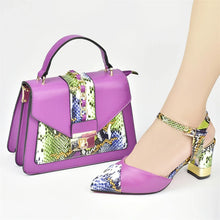 Load image into Gallery viewer, Italian Shoe With Matching Bags! HRG1-8
