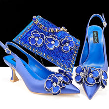 Load image into Gallery viewer, Italian Shoes And Bag Sets For Evening Party ED128