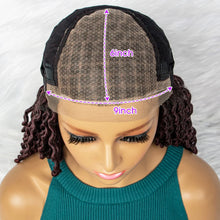 Load image into Gallery viewer, Goddess Box Braids Wig | Curly Ends | Full Lace | Crochet Hair | Black Women