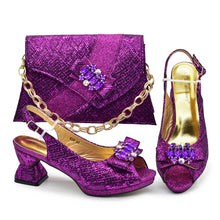 Load image into Gallery viewer, Italian Shoes And Bag Sets HFG1-10