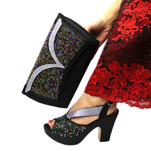 Load image into Gallery viewer, Latest African Women Shoes and Bag Set EDN23
