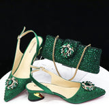 Ladies Shoes and Bags To Match Set ED129