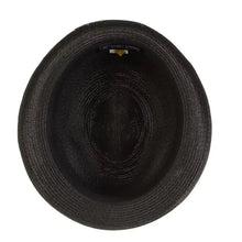 Load image into Gallery viewer, Stacy Adams Belmont - Straw Fedora Hat
