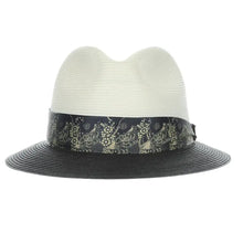Load image into Gallery viewer, Stacy Adams Haring - Straw Fedora Hat