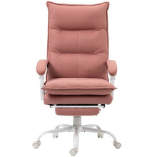Load image into Gallery viewer, Double Padded Executive Massage Heated Office Chair Salmon