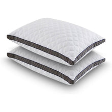 Load image into Gallery viewer, Set of 2 Standard Shredded Memory Foam Polyester Pillow with Removeable Cover