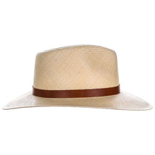 Load image into Gallery viewer, Scala Gusteau - Panama Straw Fedora Hat