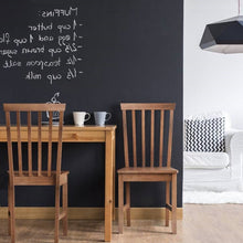 Load image into Gallery viewer, Set of 2 Solid Wood Armless Mission Style Dining Chairs in Walnut Brown Finish