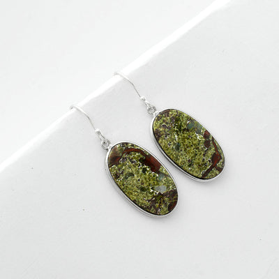 Dragon Blood Stone - South Africa Earrings E-1001 SDE66018