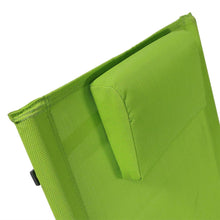 Load image into Gallery viewer, Modern Green Rocking Chaise Lounge Chair Patio Lounger with Pillow