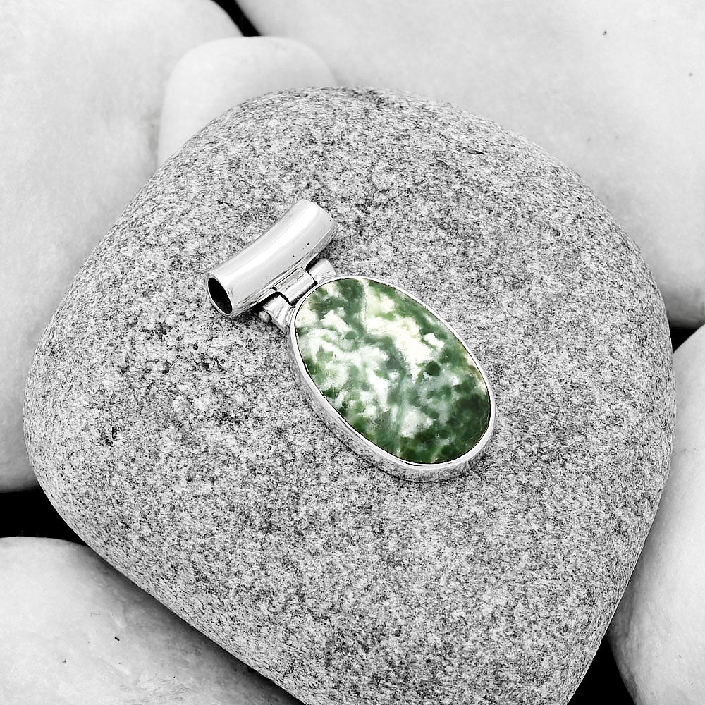 Natural Dioptase Pendant P-1621 SDP126713