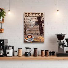 Load image into Gallery viewer, Christ And Coffee Faith Sign III