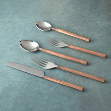 Load image into Gallery viewer, Snowflake Flatware, 5- Pc. Place Setting