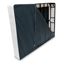 Load image into Gallery viewer, King size Metal Box-Spring Mattress Foundation with Cover