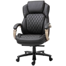 Load image into Gallery viewer, Brown Big and Tall Diamond Stitching Executive Adjustable Height Office Chair