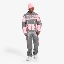 Load image into Gallery viewer, Sugarhill Darling Cargo Pants - Grey Grid
