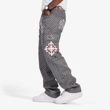 Load image into Gallery viewer, Sugarhill Darling Cargo Pants - Grey Grid