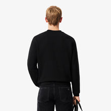Load image into Gallery viewer, Lacoste Printed Crewneck Sweatshirt - Black
