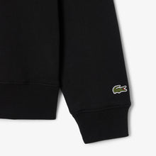 Load image into Gallery viewer, Lacoste Printed Crewneck Sweatshirt - Black