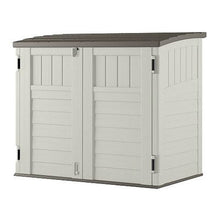 Load image into Gallery viewer, Outdoor 4-ft x 2-ft Locking Storage Shed with Easy Lift Lid