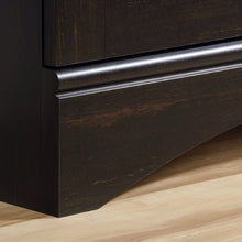 Load image into Gallery viewer, Multi-Purpose Wardrobe Armoire Storage Cabinet in Dark Brown Antique Wood Finish