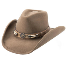 Load image into Gallery viewer, Bullhide Skynard - Shapeable Wool Felt Cowboy Hat