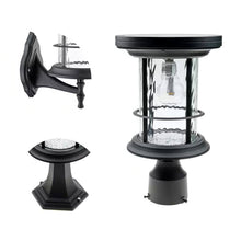 Load image into Gallery viewer, Outdoor Pole/Base/Wall Mount Solar LED Light - Yard Path Lighting - 100 Lumens