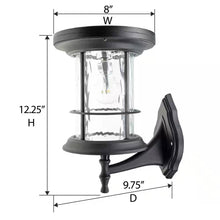 Load image into Gallery viewer, Outdoor Pole/Base/Wall Mount Solar LED Light - Yard Path Lighting - 100 Lumens