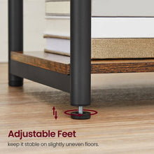 Load image into Gallery viewer, Set of 2 -  Nightstand End Tables Charging Station with 2 USB ports