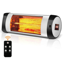 Load image into Gallery viewer, 1,500 Watt 3 Mode Wall-Mounted Electric Infrared Heater with Remote Control