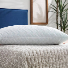 Load image into Gallery viewer, Set of 2 - Shredded Memory Foam Bed Pillows with 2 Pillowcases - Standard size