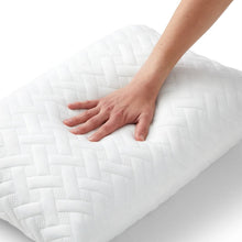 Load image into Gallery viewer, Set of 2 - Shredded Memory Foam Bed Pillows with 2 Pillowcases - Standard size